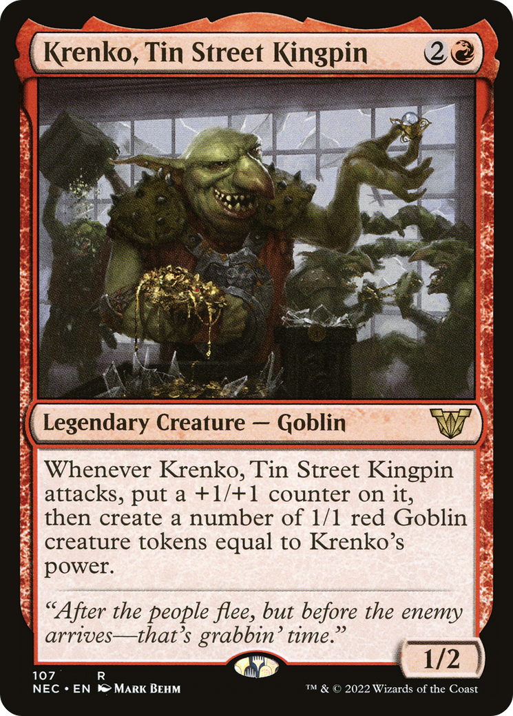 Krenko, Tin Street Kingpin (NEC) #107 [EN/N] s/o