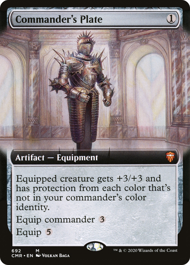 Commander's Plate (CMR) #692 [EN/N] s/o