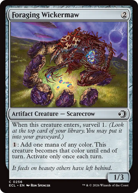 Foraging Wickermaw (ECL) #256 [EN/N]