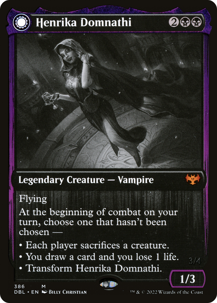 Henrika Domnathi // Henrika, Infernal Seer (DBL) #386 [EN/N]