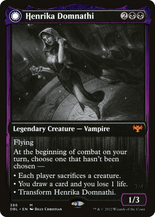 Henrika Domnathi // Henrika, Infernal Seer (DBL) #386 [EN/N]