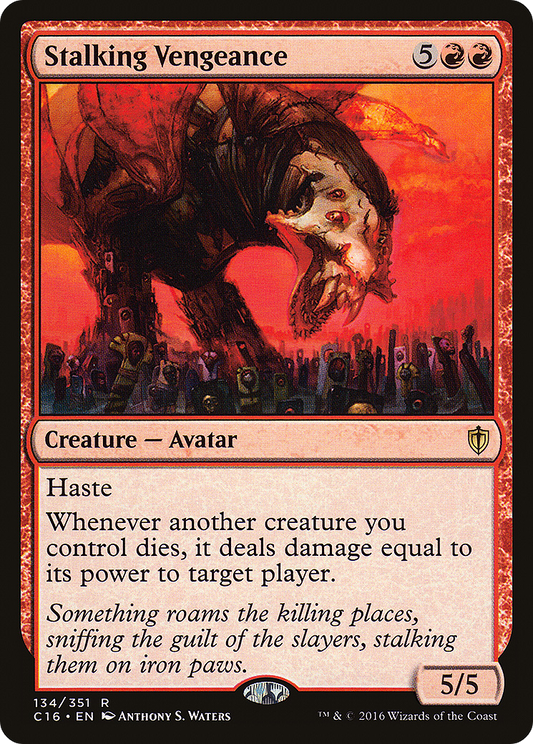 Stalking Vengeance (C16) #134 [EN/N] s/o