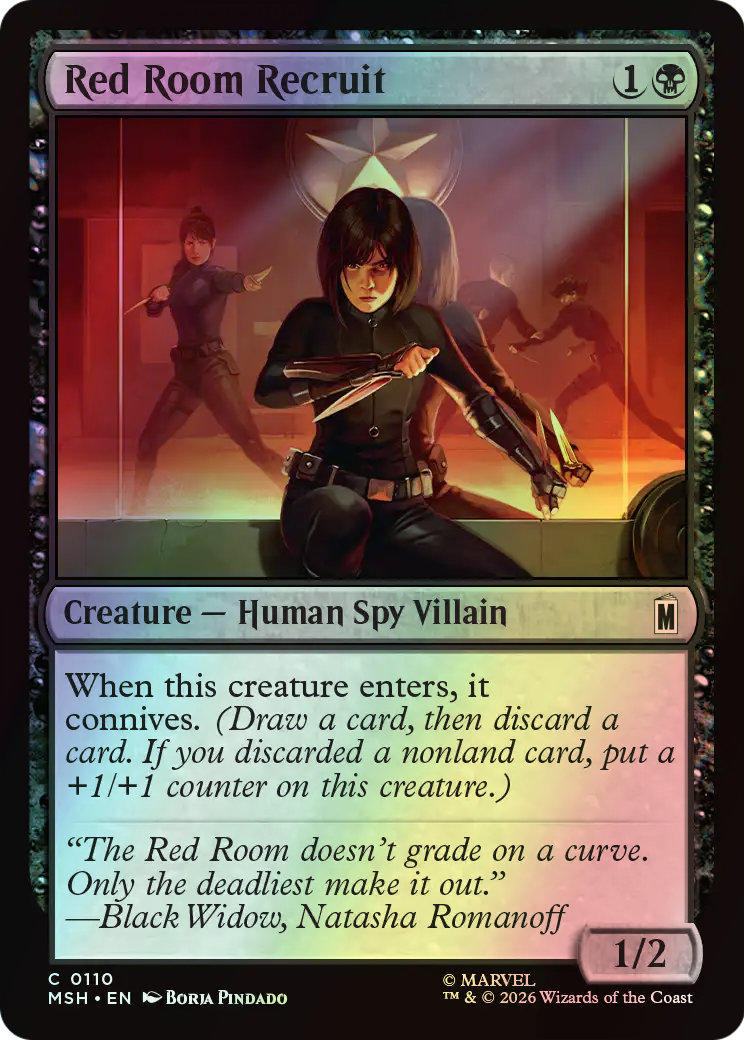 Red Room Recruit (MSH) #110 [EN/F]
