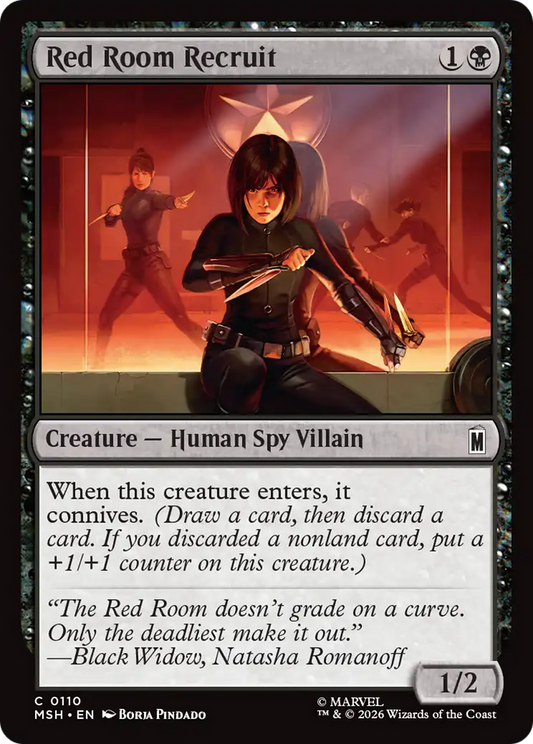 Red Room Recruit (MSH) #110 [EN/N]