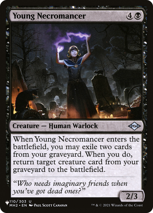 Young Necromancer (PLST) #MH2-110 [EN/N]