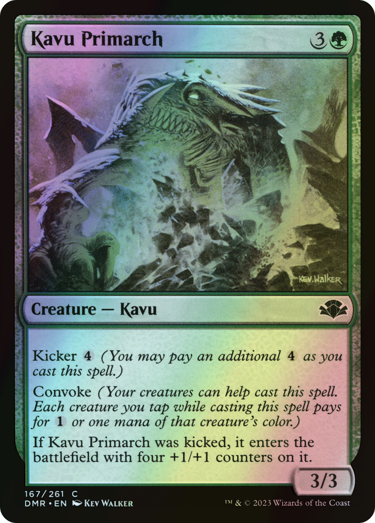 Kavu Primarch (DMR) #167 [EN/F]