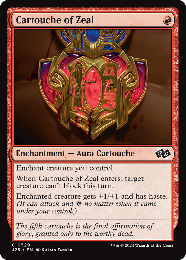 Cartouche of Zeal (J25) #529 [EN/N]