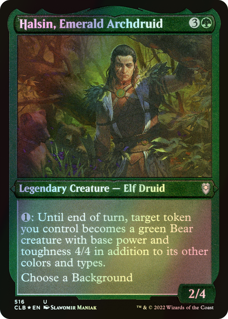 Halsin, Emerald Archdruid (CLB) #516 [EN/E]