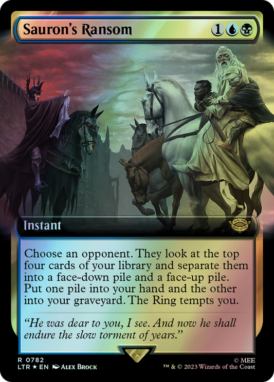 Sauron's Ransom - Surge Foil (LTR) #782 [EN/F] s/o