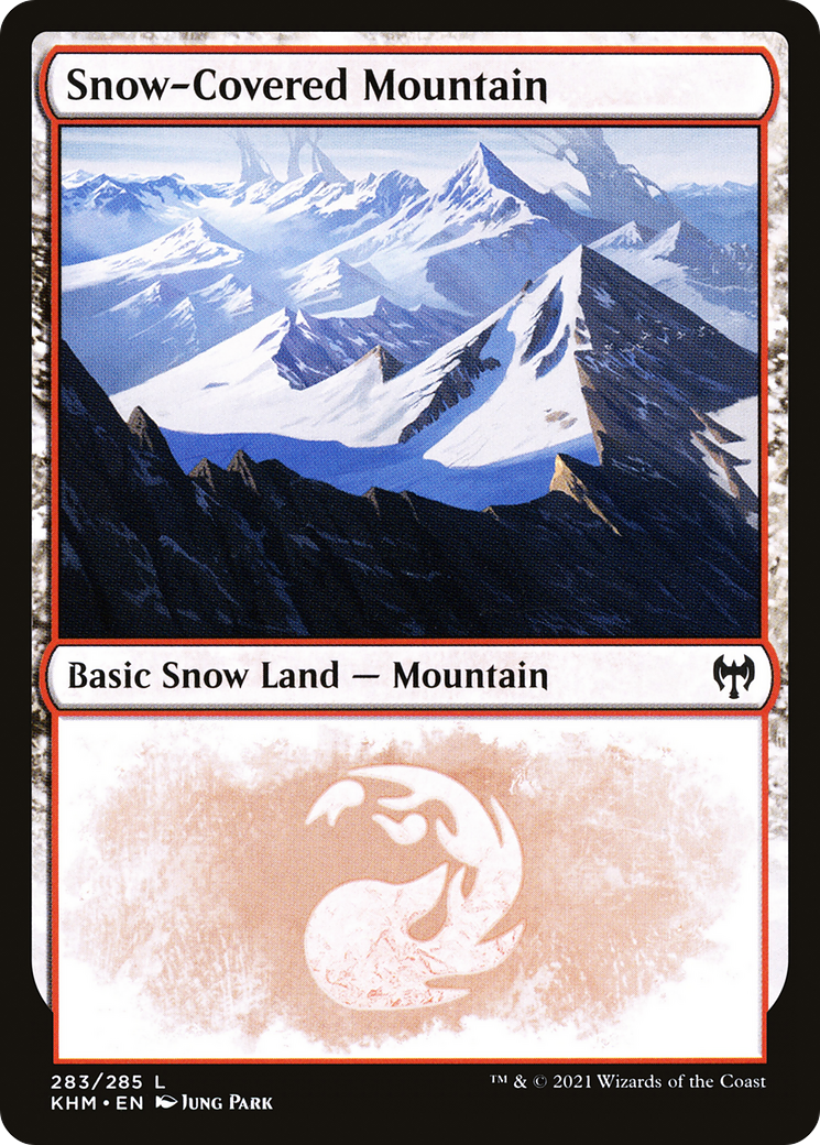 Snow-Covered Mountain (KHM) #283 [EN/N] s/o