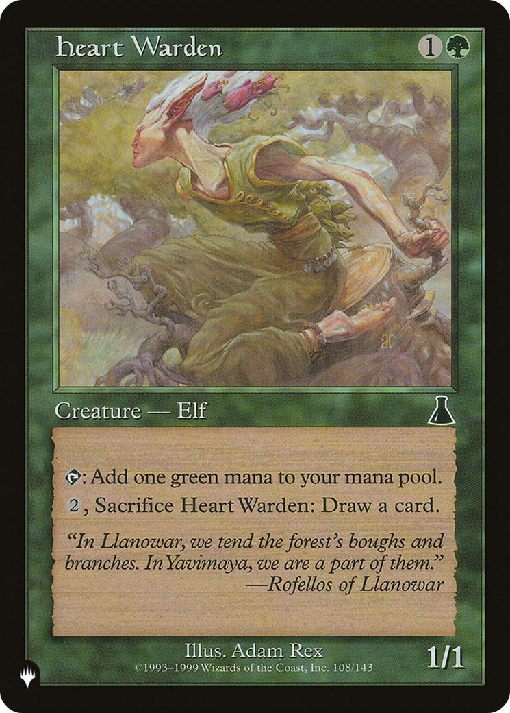 Heart Warden (PLST) #UDS-108 [EN/N]