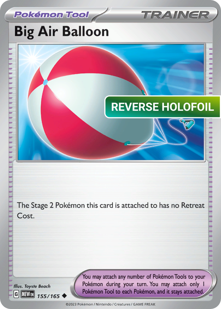 Big Air Balloon (MEW) #155 [EN/R]