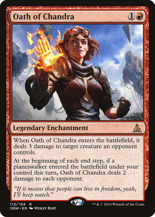 Oath of Chandra (OGW) #113 [EN/N]
