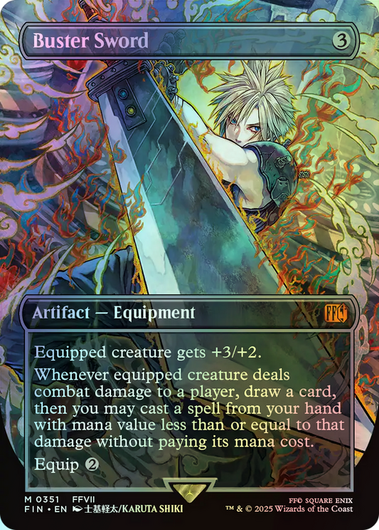 Buster Sword (FIN) #351 [EN/F] s/o