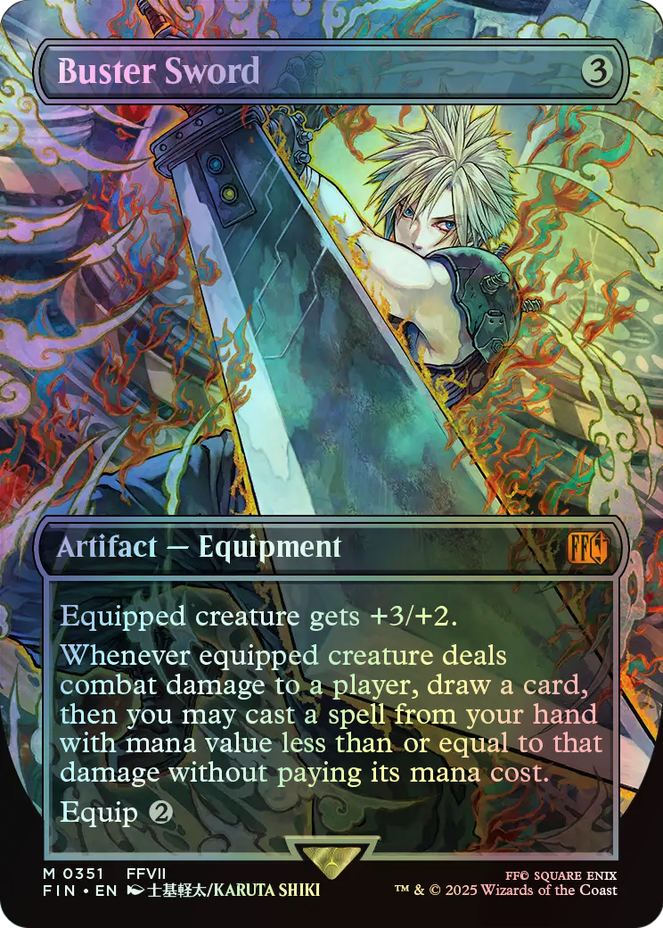 Buster Sword (FIN) #351 [EN/F] s/o