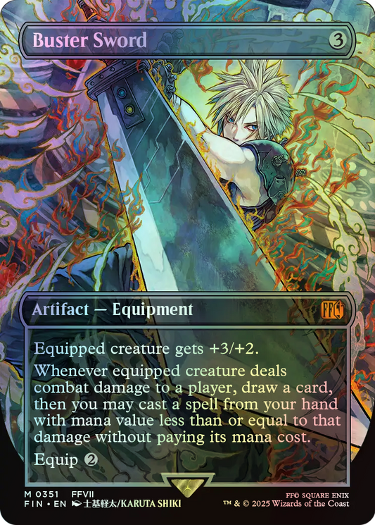 Buster Sword (FIN) #351 [EN/F] s/o