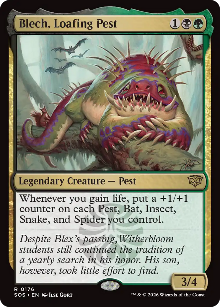 Blech, Loafing Pest (SOS) #176 [EN/N]