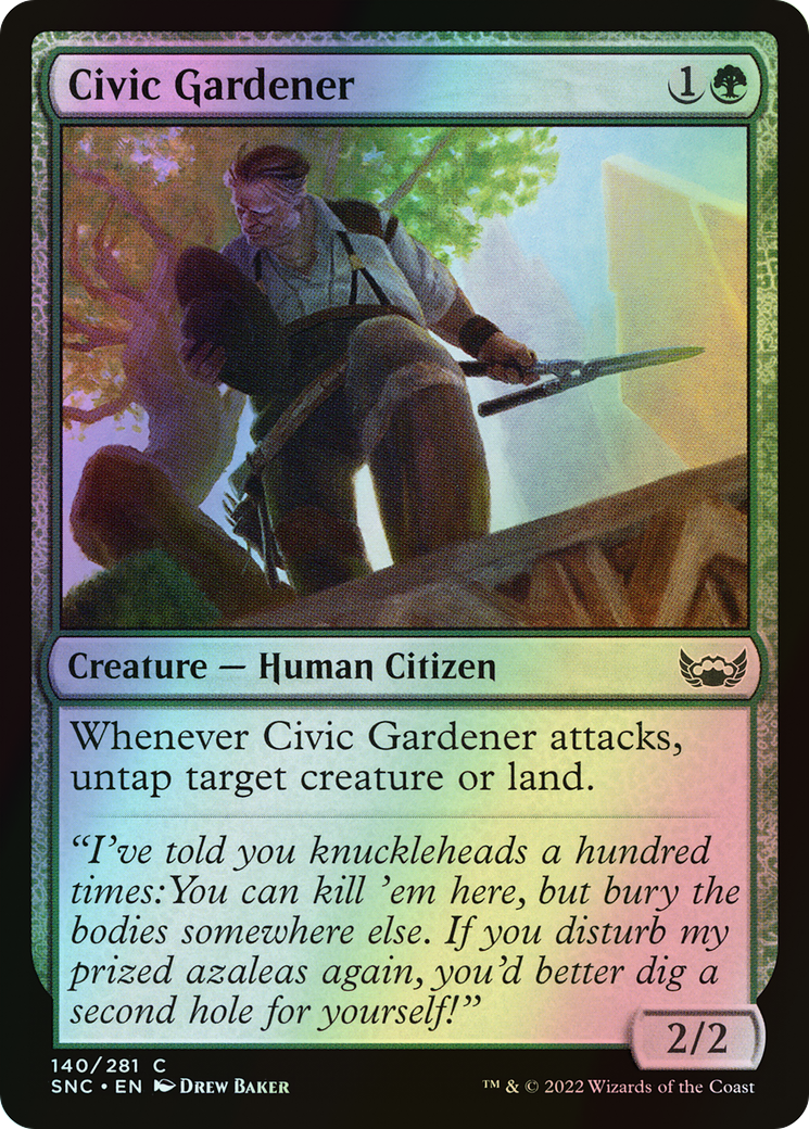 Civic Gardener (SNC) #140 [EN/F] s/o