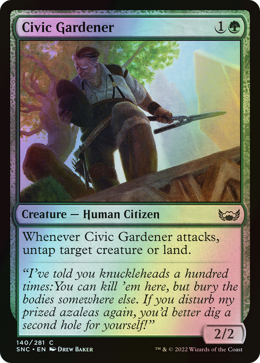 Civic Gardener (SNC) #140 [EN/F] s/o