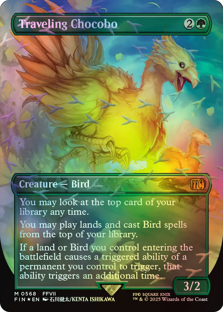 Traveling Chocobo - Chocobotrack Foil (FIN) #568 [EN/F]