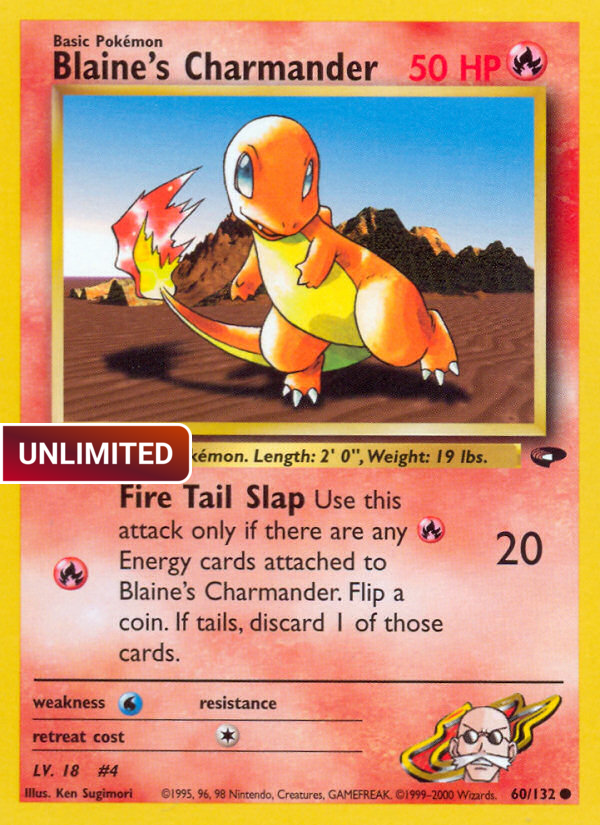 Blaine's Charmander (G2) #60 [EN/U]