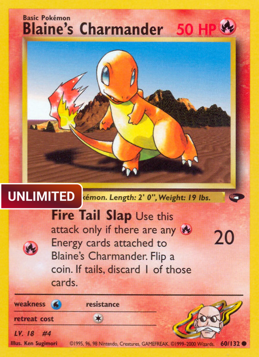 Blaine's Charmander (G2) #60 [EN/U]