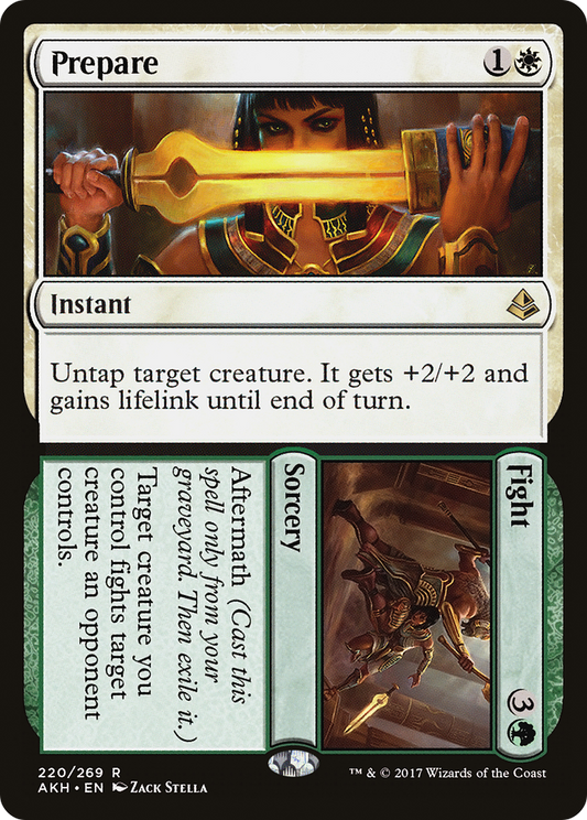 Prepare // Fight (AKH) #220 [EN/N]