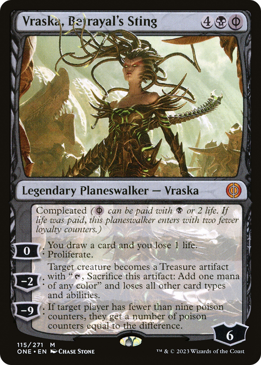 Vraska, Betrayal's Sting (ONE) #115 [EN/N] s/o