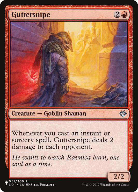 Guttersnipe (PLST) #E01-51 [EN/N] s/o
