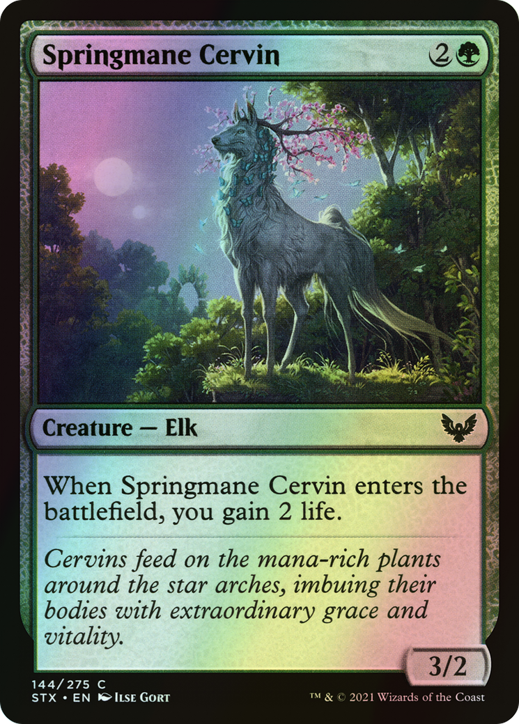 Springmane Cervin (STX) #144 [EN/F]