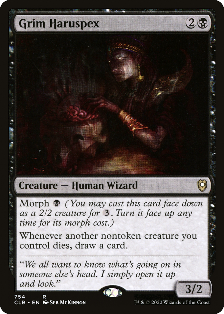 Grim Haruspex (CLB) #754 [EN/N]