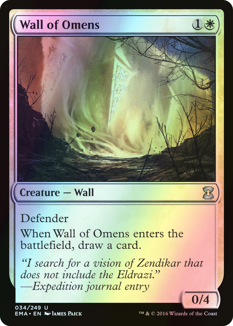 Wall of Omens (EMA) #34 [EN/F]