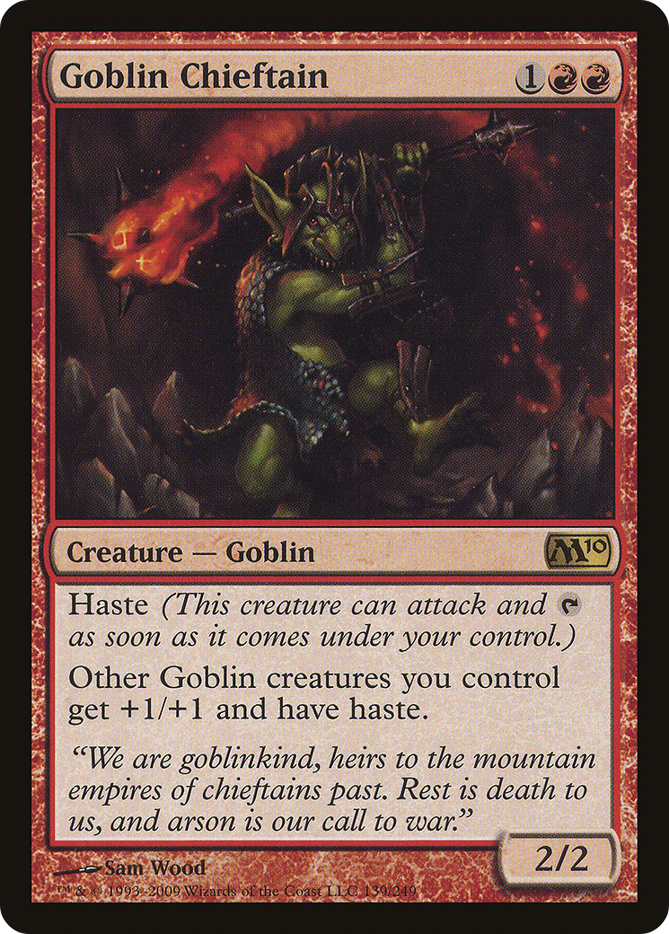 Goblin Chieftain (M10) #139 [EN/N]