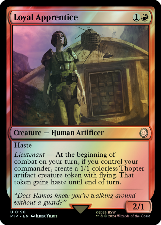 Loyal Apprentice (PIP) #190 [EN/F] s/o