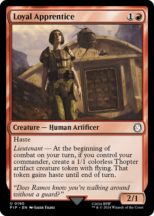 Loyal Apprentice (PIP) #190 [EN/N] s/o
