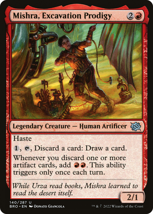 Mishra, Excavation Prodigy (BRO) #140 [EN/N]