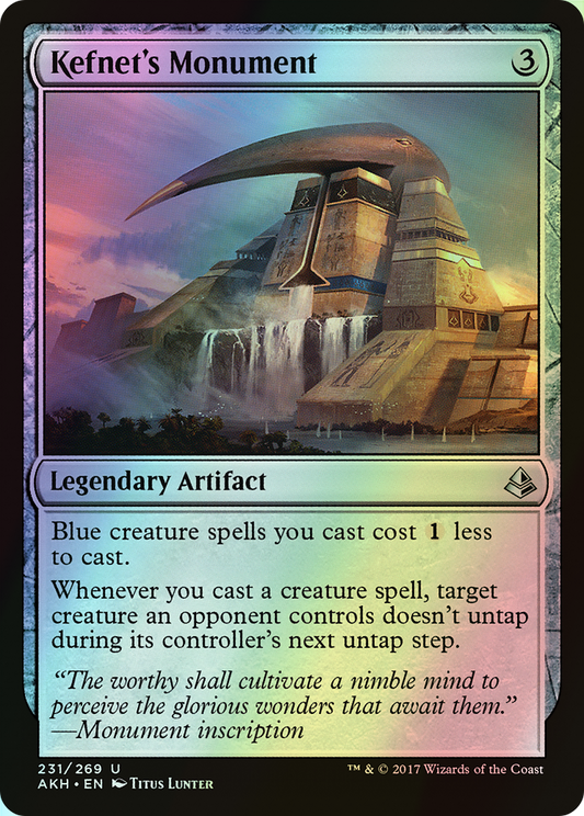 Kefnet's Monument (AKH) #231 [EN/F] s/o