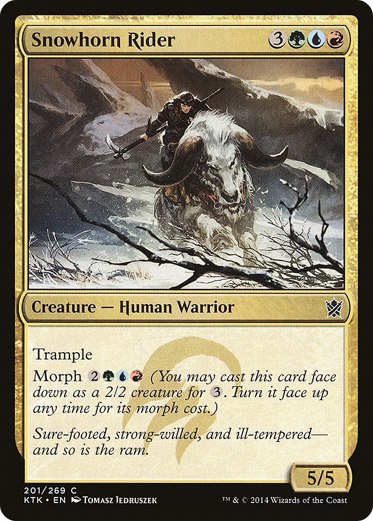 Snowhorn Rider (KTK) #201 [EN/N]