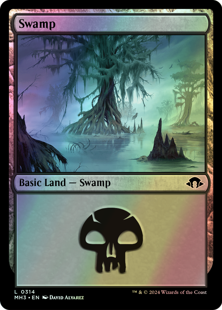 Swamp (MH3) #314 [EN/F] s/o