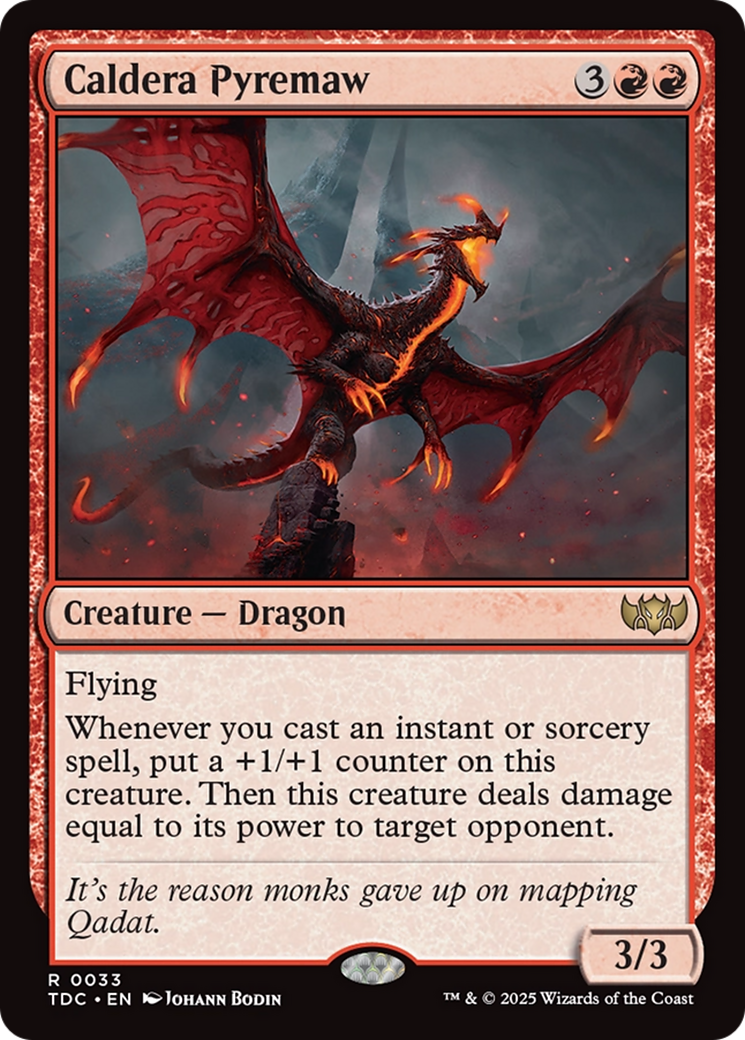 Caldera Pyremaw (TDC) #33 [EN/N]