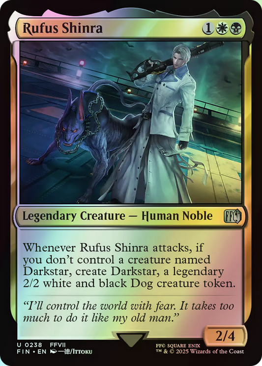 Rufus Shinra (FIN) #238 [EN/F] s/o