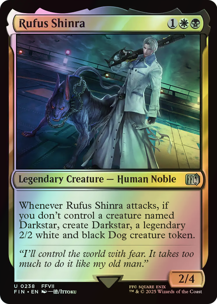 Rufus Shinra (FIN) #238 [EN/F] s/o