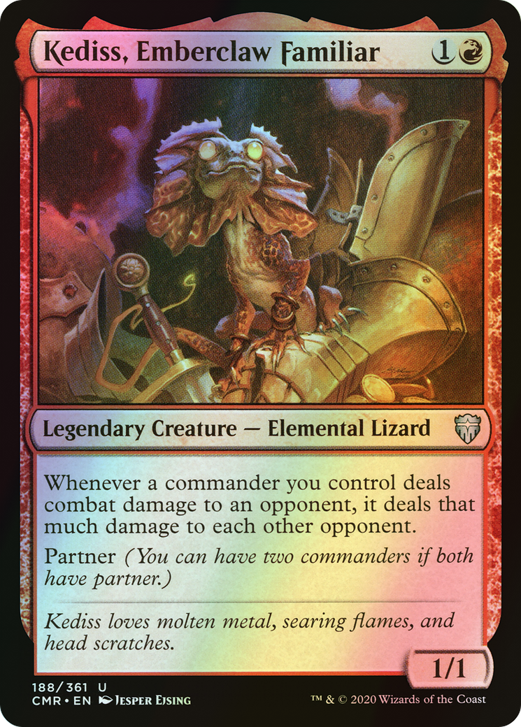 Kediss, Emberclaw Familiar (CMR) #188 [EN/F] s/o