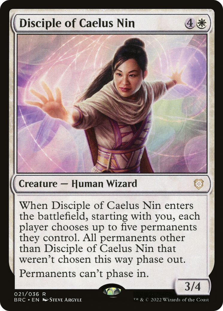 Disciple of Caelus Nin (BRC) #21 [EN/N] s/o