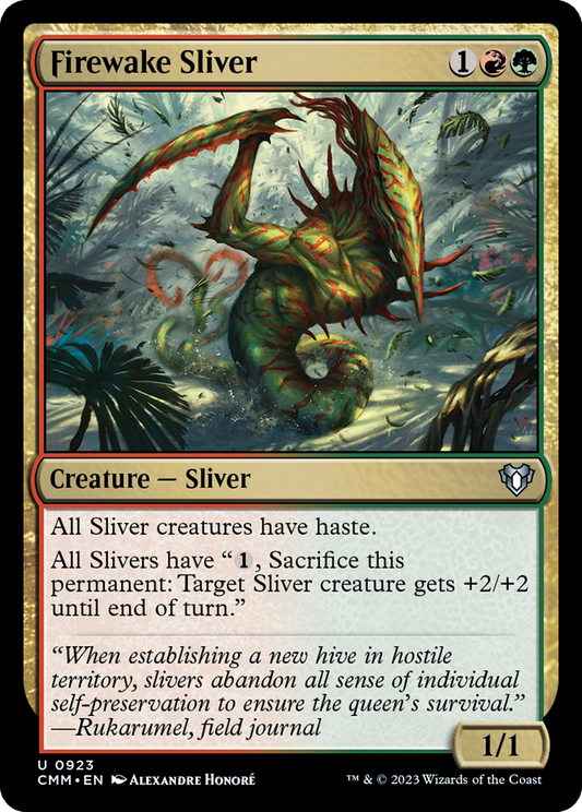 Firewake Sliver (CMM) #923 [EN/N]