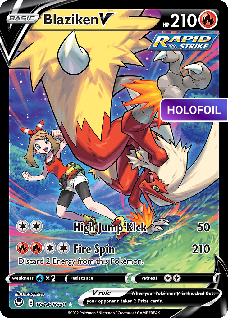 Blaziken V (SIT:TG) #TG14 [EN/H]