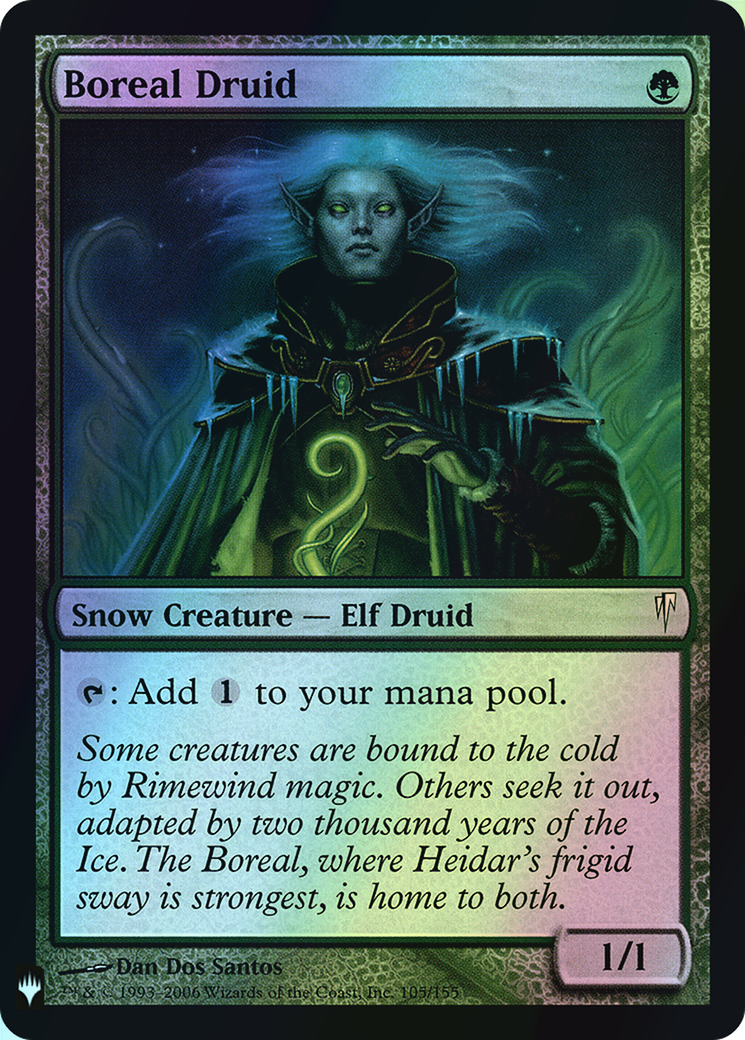 Boreal Druid (PLST) #CSP-105 [EN/F] s/o