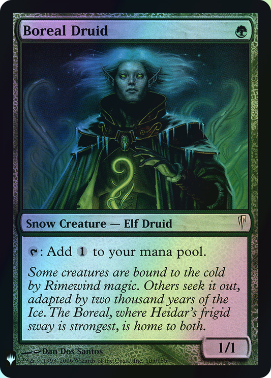 Boreal Druid (PLST) #CSP-105 [EN/F] s/o