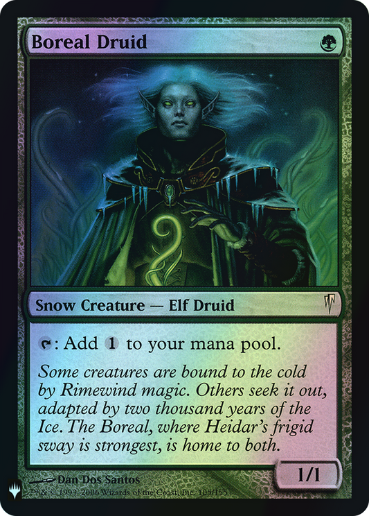 Boreal Druid (PLST) #CSP-105 [EN/F] s/o