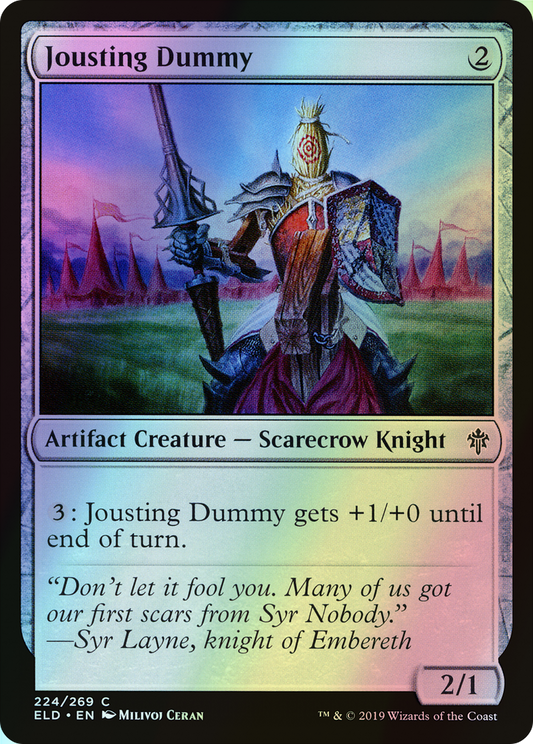 Jousting Dummy (ELD) #224 [EN/F]